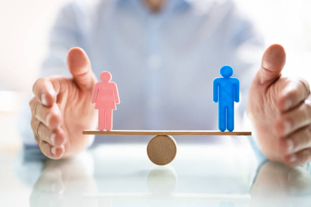 istock Equal Gender Balance And Parity 1409041204