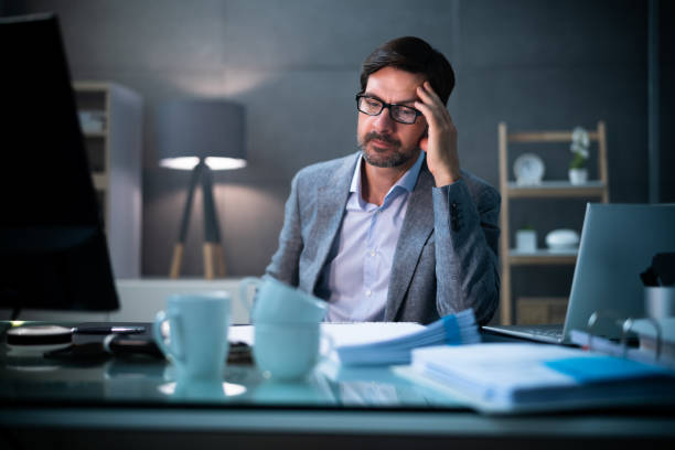 istock Stressed Tax Advisor With Headache 1409041638