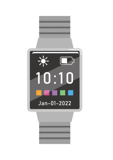 Vector illustration of Smart watch