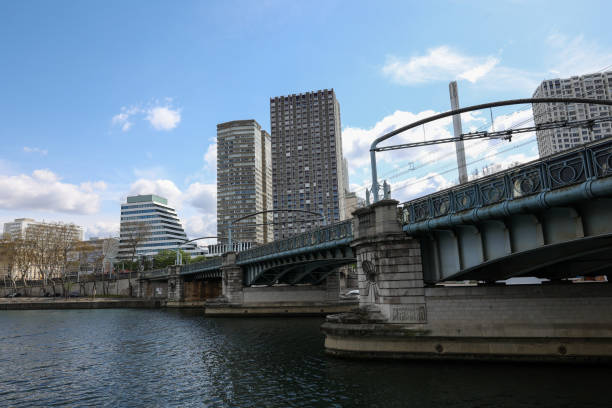 istock cityscape of Paris near a bridge on seine river 1409060814