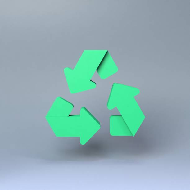istock ECO icon. Ecology Conservation Concert. 3d render illustration. 1409066152