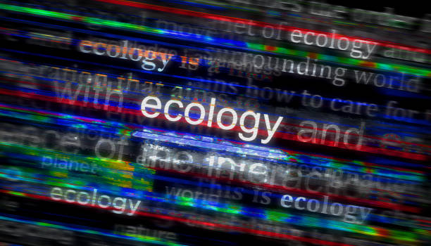 istock Headline titles media with Ecology and environment 3d illustration 1409071749