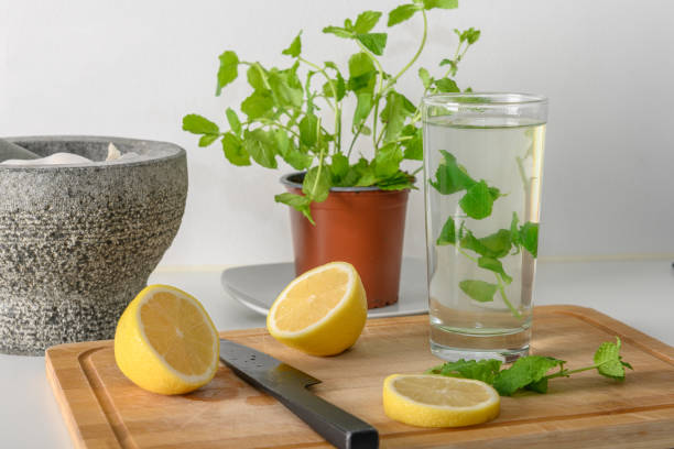 istock Moroccan mint and lemon hot drink 1409079079