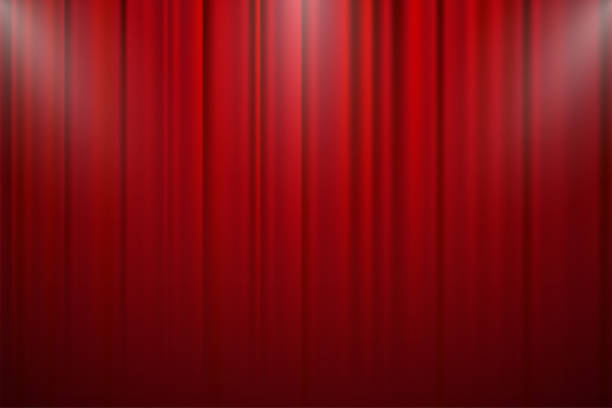 istock Old Movie ending screen background, the end vintage styled vector illustration. 1409080743