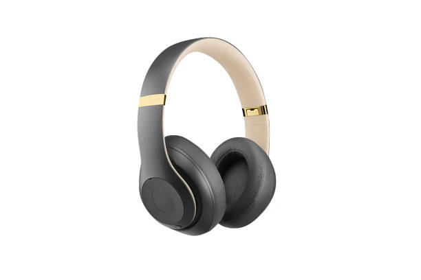 istock Headphones isolated on a white background 1409084101