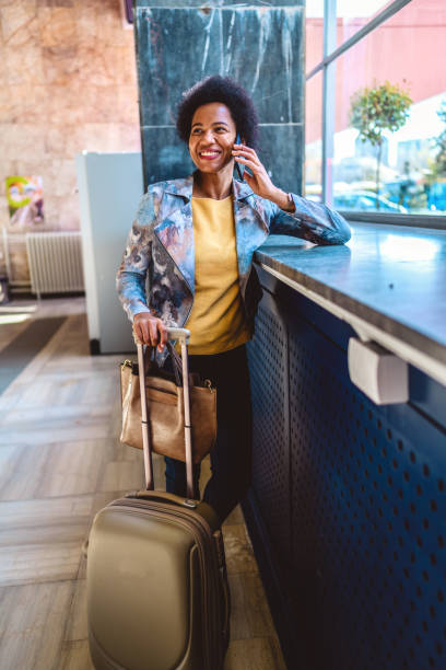 istock Woman at the airport 1409084934