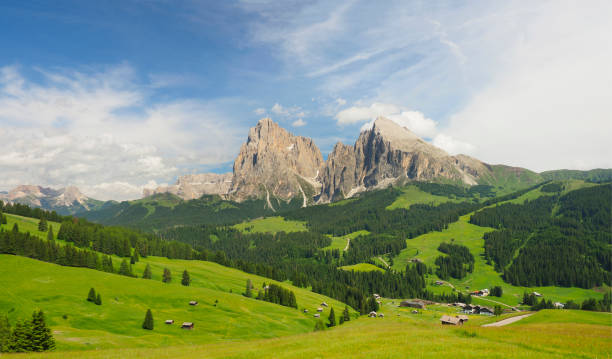 istock A Panoramic Springtime View of the Dolomites Mountains in Northern Italy 1409093775