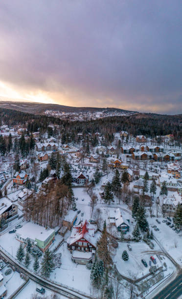 istock Small village in mountains 1409119369