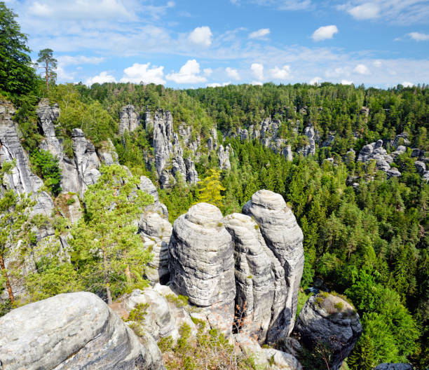 istock Panoramic of Saxon Switzerland 1409134030