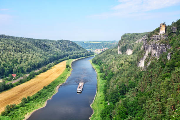 istock Panoramic view of Saxon Switzerland 1409134063