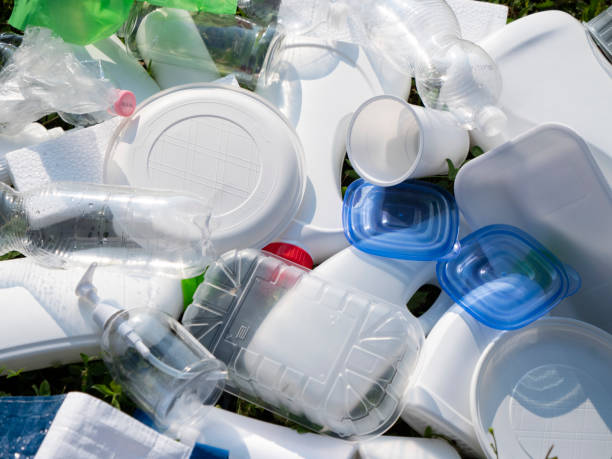 istock Plastic waste. Waste sorting. Recycling of household garbage. Environmental pollution. 1409141042