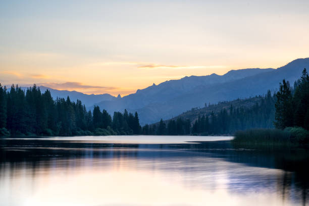 istock Sunrise over Hume Lake 1409144439