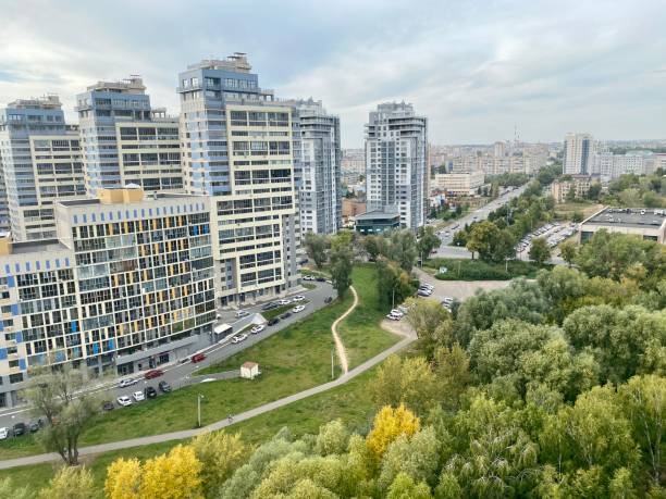 istock Residential district in Kazan, Russia 1409152739