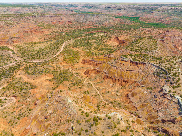 istock Palo Duro Canyon Aerial 1409154263