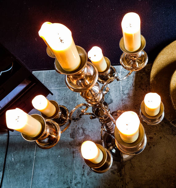 istock Chandelier, candlestick, candle, candlestick 1409156254