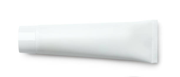 istock Top view of blank plastic cosmetic tube 1409166182