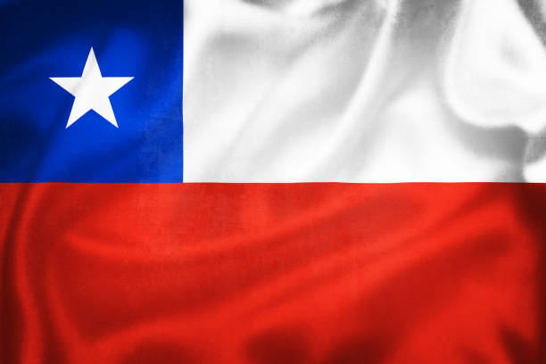 istock Grunge 3D illustration of Chile flag 1409177398