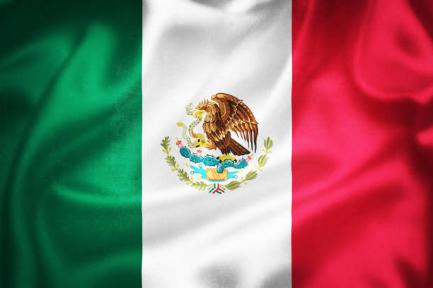 istock Grunge 3D illustration of Mexico flag 1409177455