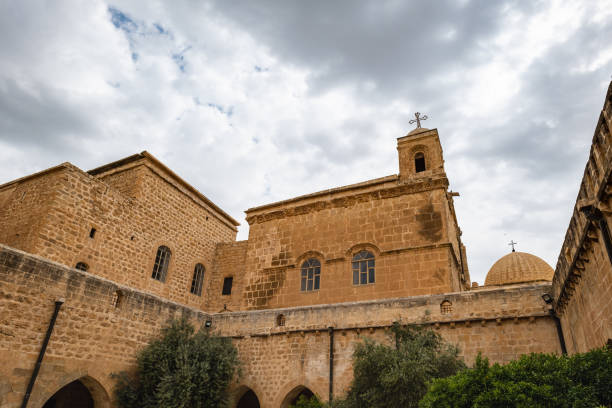 istock Mor Hananyo Monastery in Mardin Turkey. Also known as Deyrulzafaran Monastery 1409181167