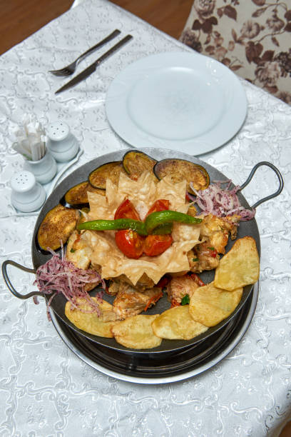 istock Azerbaijani national food called Sadj vegetables 1409194343