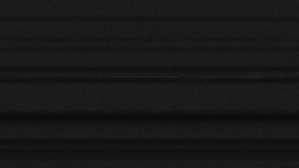 istock Black and white, monochrome TV static noise interference with glitches on a TV screen caused by satellite signal loss. No signal, old analog vintage Tv concept. Digitally generated image. 1409197604