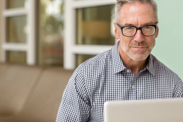 istock Portarit of a handsome older man 1409204683