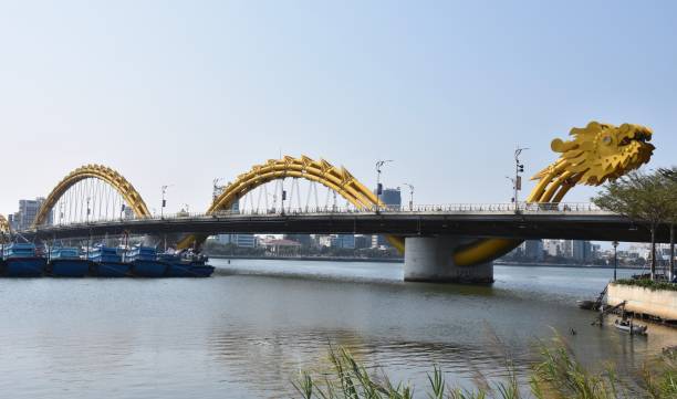 istock Da Nang Dragon Bridge, Full Length 1409204703