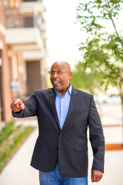 istock Image of a mature African American man outside 1409205236
