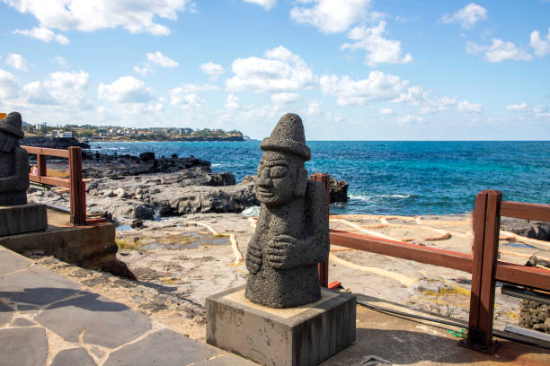 istock Dolharubang in Jeju Island 1409224408