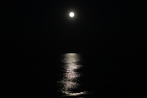 FULL MOON ON WATER