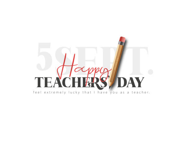 happy teachers day, world teachers day - öğretmenler günü stock illustrations