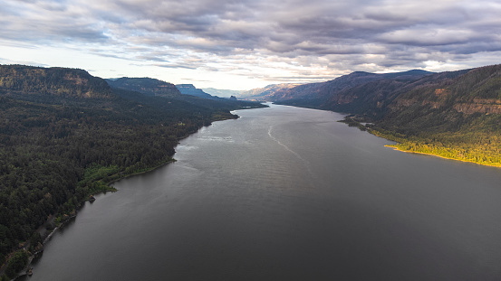 Columbia River at Oregon and Washington