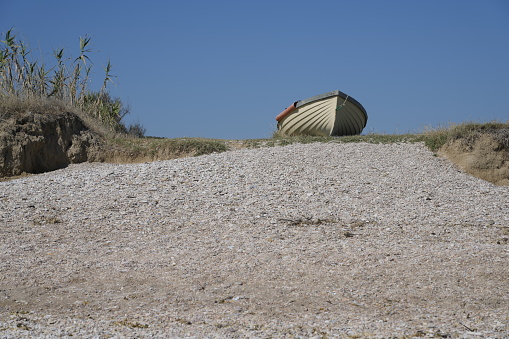 Abandoned Boat on the beach