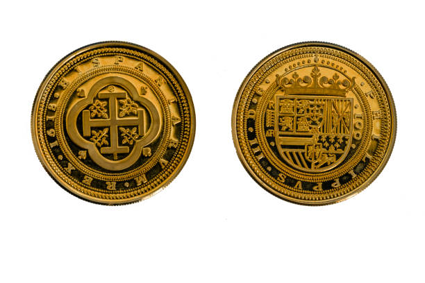 Spanish coin - 100 gold shields of Philip III.