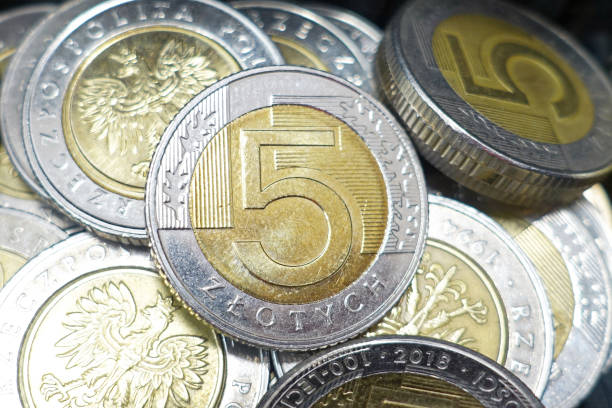 istock Coin 5 zloty. Currency Poland. 1409261973