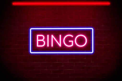 Bingo neon banner