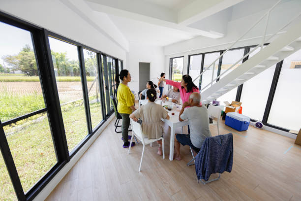 istock Congratulations on the completion of the new home 1409289198