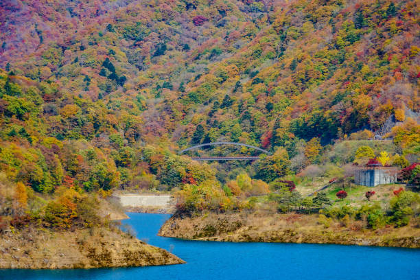 istock Owazuno Bridge in Oku 5 Dam 1409291119