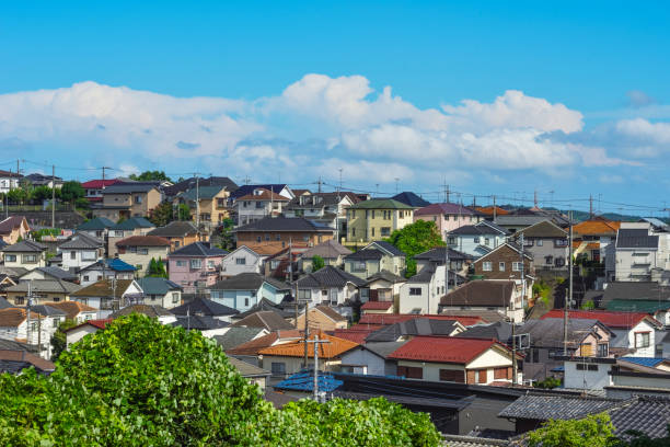 istock Japan's residential area. 1409303805