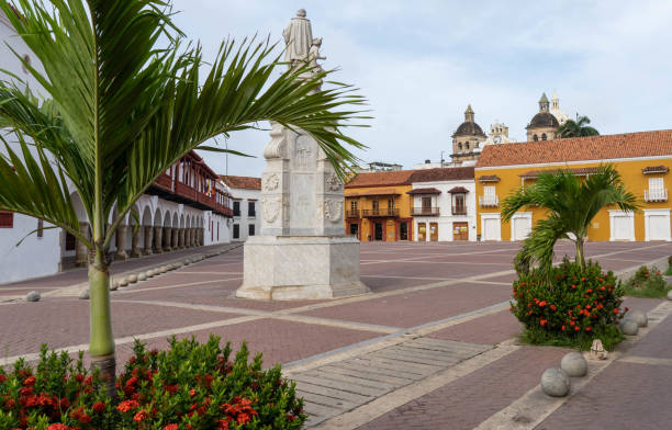 istock Cartagena old town square 1409304105