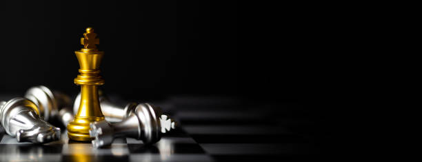 istock Chess board game for ideas and competition and strategy, business success concept. 1409304298