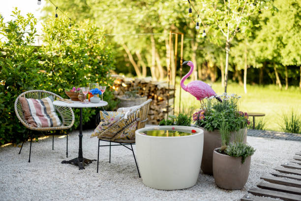 istock Beautiful and cozy garden 1409309688