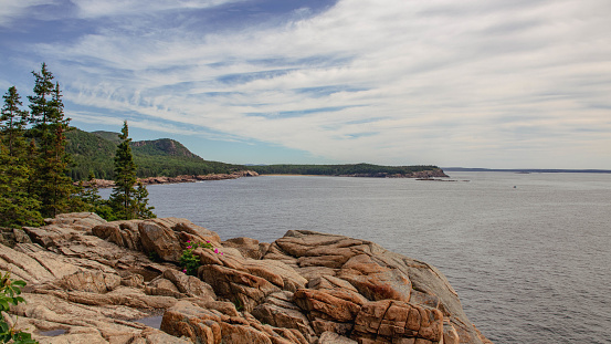 High Dynamic Range Image of Little Hunters Beach, Acadia National Park