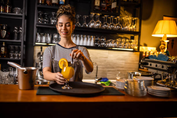 istock Woman Barista 1409317629