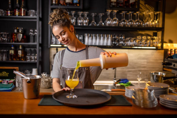 istock Woman Barista 1409318613