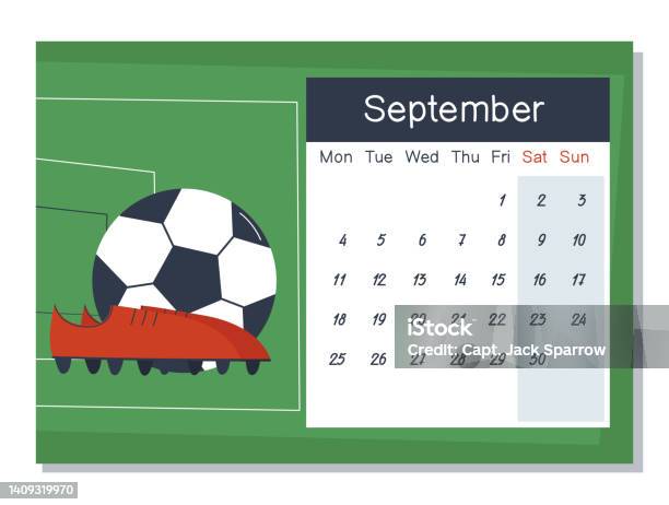 Football Boots And Ball Top View Football Theme May 2023 Calendar