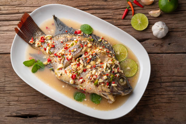 istock Steamed Tilapia Fish In Spicy Lime Sauce 1409331267