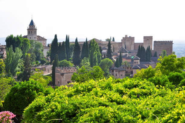 Park of Alhambra, Granada, Spain.