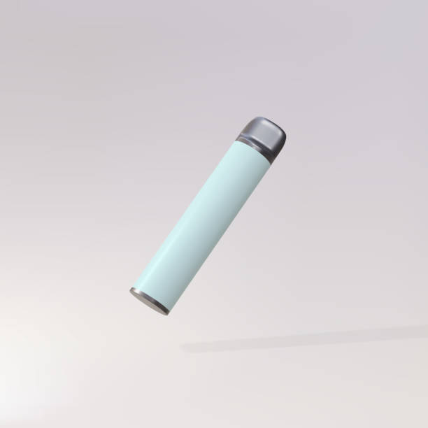 istock 3d Disposable electronic cigarette  . The concept of modern smoking, vaping and nicotine. Vector illustration. 1409360185