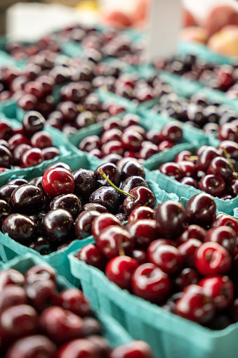 Boxes of Cherries for Sale